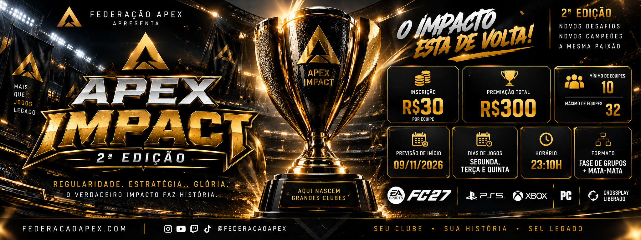Banner oficial de IMPACT APEX