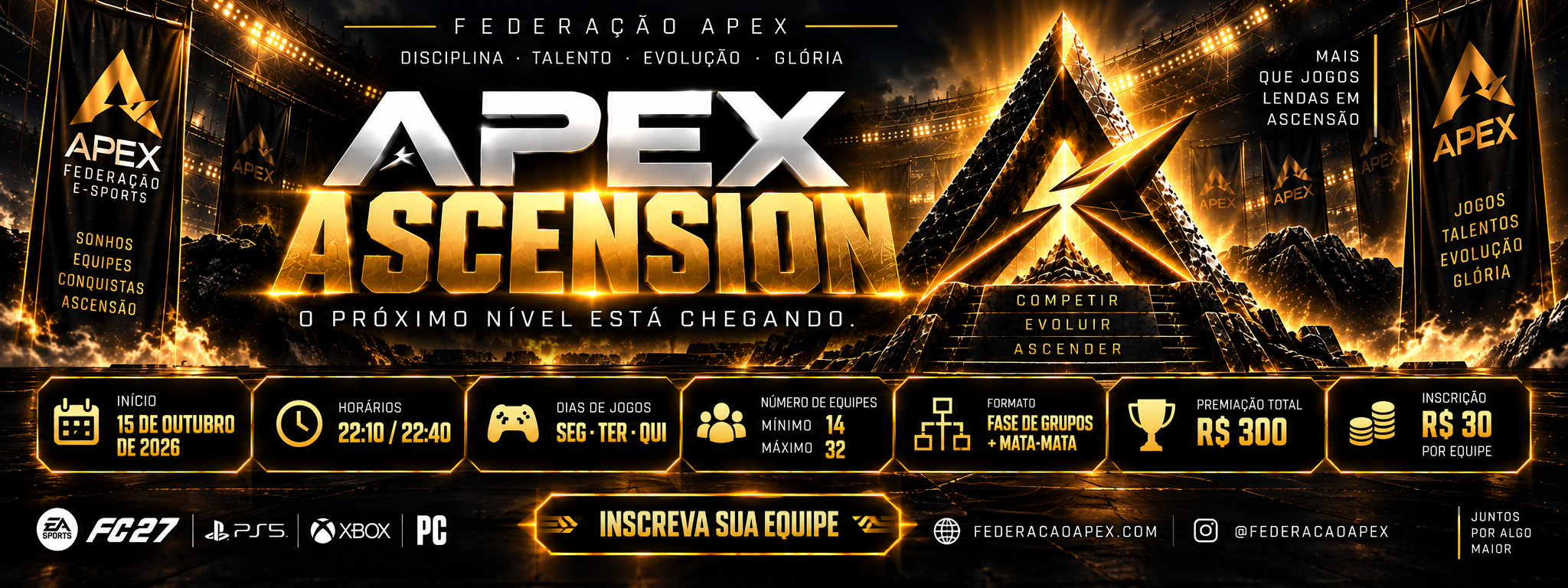 Banner oficial de APEX ASCENSION